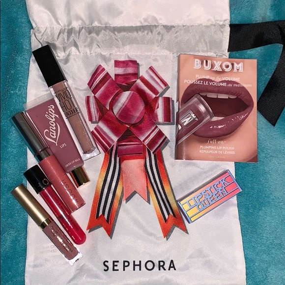 Sephora Other - Sephora goodie bag with full size & mini lippies